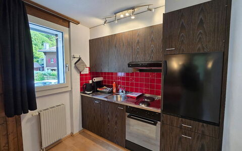 Sörenweg 5: Wood, Kitchen, Flooring, Furniture, Countertop, Floor, Apartment, Major Appliance, Kitchen Appliance, Cabinetry