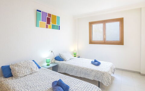 Mariners 2: Bedroom, Furniture, Bed, Room, Property, Bed Sheet, Blue, Interior Design, Bed Frame, Wall