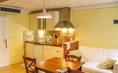 Mar 100.1: Room, Furniture, Property, Ceiling, Interior Design, Kitchen, Countertop, Building, Lighting, Dining Room