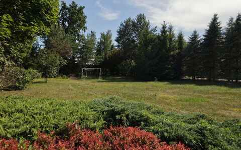 Latków: Grass, Home, Land Lot, Garden, Groundcover, Door, Siding, Farmhouse, Garden Buildings