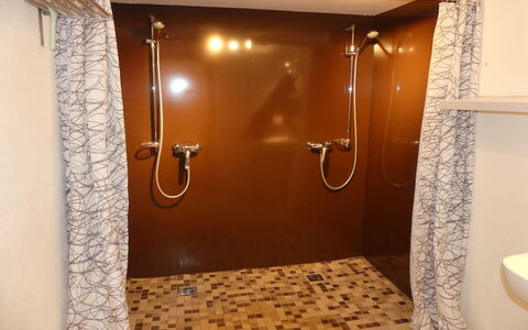 Lehen: Shower Head, Bathroom, Building, Shower Door, Shower, Wood, Plumbing Fixture, Interior Design, Rectangle