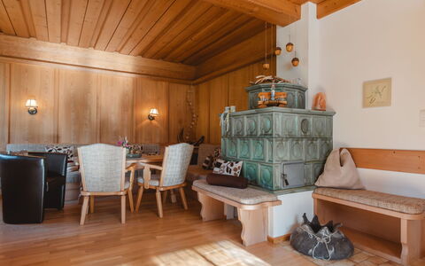 Erlachhof: Furniture, Property, Building, Wood, Comfort, Architecture, Interior Design, Floor, Wood Stain, Table