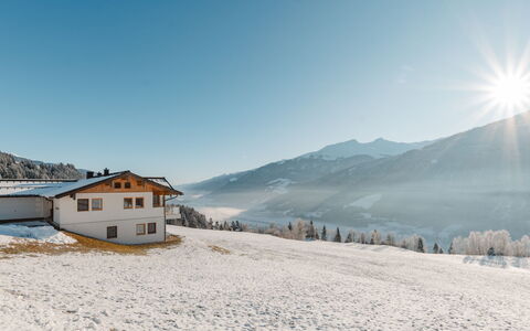 Talmoosen-Bauer: Winter, Snow, Landscape, Mountain Range, Freezing, Terrain, Glacial Landform, Ice Cap, Slope, Morning