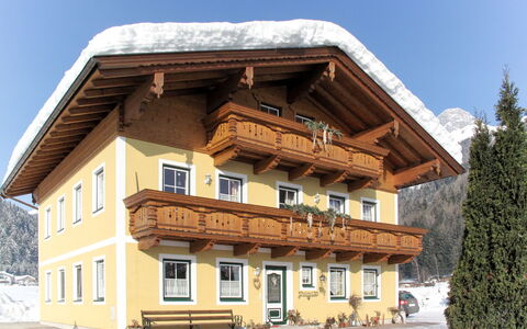 Gruber: Sky, Building, Window, Snow, Tree, Slope, Wood, House, Plant