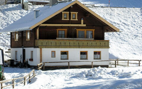 Farm Eben: Snow, Winter, House, Home, Property, Roof, Siding, Building, Cottage, Real Estate