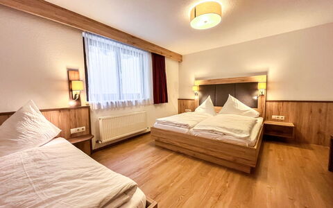 Moosbichl: Wood, Home, Hotel, Resort, Bed Frame, Hardwood, Lumber, Bed, Bedding, Bedroom