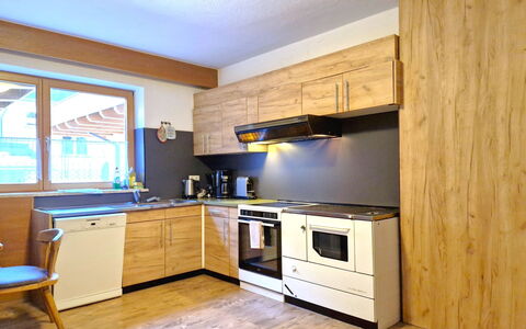 Waldhof: Furniture, Kitchen, Flooring, Interior Design, Countertop, Cabinetry, Wood, Ceiling, Floor, Major Appliance