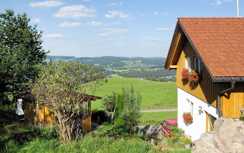 Mühlenmichelshäusle: Property, Natural Landscape, Rural Area, House, Grass, Land Lot, Cottage, Roof, Shed, Building