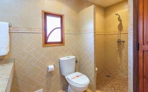 Ses Sitjoles: Plumbing Fixture, Property, Bathroom, Building, Toilet Seat, Purple, Toilet, Interior Design, Wood