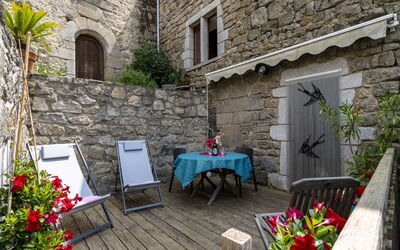 Le Rouge Borne - Sainte-Marguerite-Lafigère, Rhône-Alpes, France