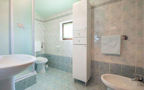 Medica: Bathroom, Property, Room, Tile, Floor, Interior Design, Plumbing Fixture, Real Estate, Architecture, Building