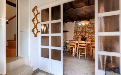 Erika: Property, Table, Wood, Interior Design, Door, Floor, Chair, Wood Stain, Wall