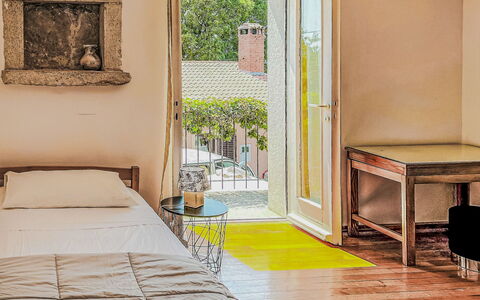 Erika: Furniture, Interior Design, Wall, Wood, Bedroom, Floor, Bed, Flooring, Bedding, Bed Sheet