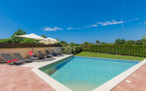Andrea: Sky, Water, Property, Swimming Pool, Azure, Blue, Rectangle, Shade, Architecture, Plant