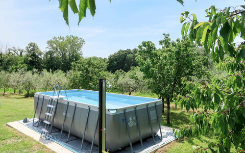 Fortica: Swimming Pool, House, Tree, Architecture, Real Estate, Plant Community, Plant, Leisure, Building