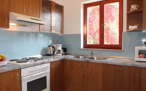 Fortica: Brown, Cabinetry, Countertop, Property, Kitchen Sink, Sink, Tap, Kitchen, Wood, Building