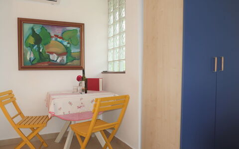 Adalgisa: Table, Furniture, Window, Chair, Picture Frame, Paint, Wood, Building, House, Art