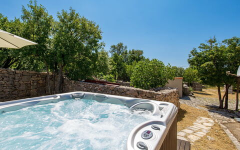 Tomiceva: Water, Sky, Plant, Swimming Pool, Tree, House, Leisure, Landscape, Grass, Real Estate