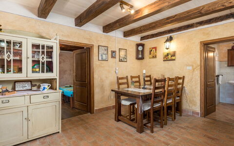 Tomiceva: Picture Frame, Furniture, Cabinetry, Property, Countertop, Table, Chair, Wood, Kitchen, Interior Design