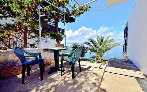 Tina: Property, Furniture, Plant, Table, Building, Nature, Shade, Sky, Outdoor Furniture, Interior Design