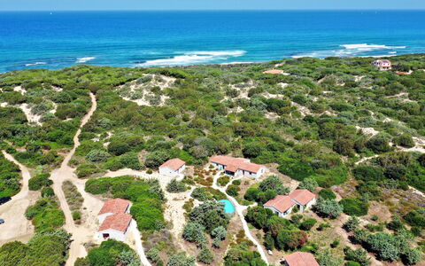 Mare di Ginepri (Bad115): Natural Landscape, Vegetation, Coast, Sea, Beach, Real Estate, Coastal And Oceanic Landforms, Aerial Photography, Bird'S-Eye View, Vacation