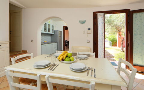 Ville San Pietro (Rei355): Property, Room, Furniture, Interior Design, Building, Kitchen, House, Table, Dining Room, Home