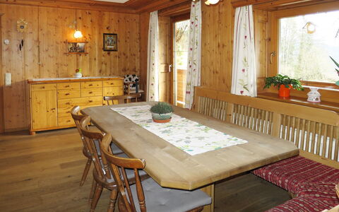 Nachbarbauer: Room, Furniture, Dining Room, Table, Property, Building, Interior Design, Ceiling, Floor, Kitchen & Dining Room Table