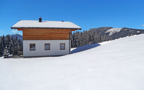 Eben im Pongau 603: Snow, Winter, Property, House, Sky, Home, Tree, Roof, Mountain, Real Estate