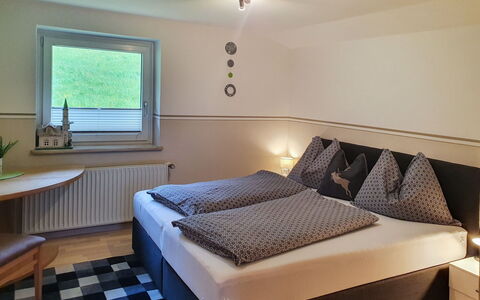 Radstadt 606: Bedroom, Furniture, Bed, Room, Property, Interior Design, Bed Frame, Mattress, Floor, Ceiling