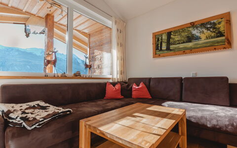 Schoppengrub: Wood, Furniture, Interior Design, Ceiling, Couch, Room, Living Room, Wood Stain, Hardwood