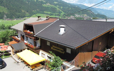 Zell am Ziller 615: Building, Mountain, Plant, Cloud, Window, Sky, House, Wood, Slope, Cottage