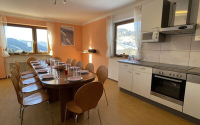 Roggenboden 650.1: Cabinetry, Furniture, Property, Countertop, Chair, Window, Table, Wood, Building, Kitchen