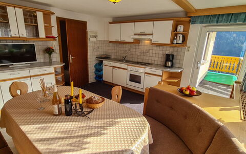 Kappl 708: Tablecloth, Room, Interior Design, Yellow, Furniture, Ceiling, Table, Couch, Home, Interior Design