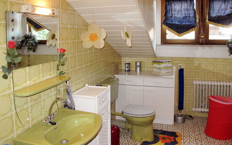 Drexler: Bathroom, Room, Property, Tile, Interior Design, Yellow, Floor, Building, House, Real Estate