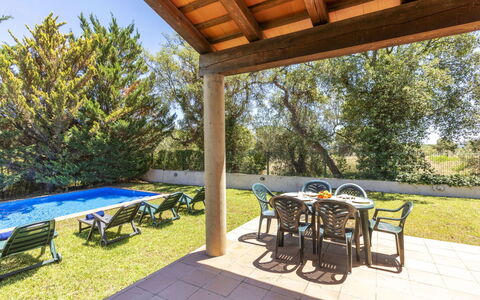 Bretos: Swimming Pool, Shade, Outdoor Furniture, Resort, Garden, Eco Hotel, Estate, Backyard, Leisure, Landscaping