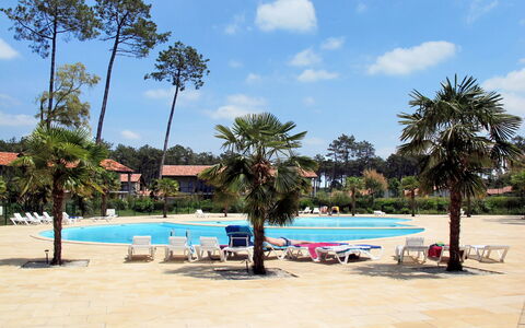Ondres 621: Cloud, Water, Sky, Property, Plant, Tree, Swimming Pool, Outdoor Furniture, Shade, Arecales
