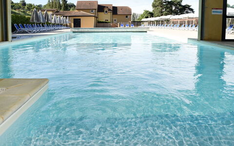 Sarlat-La-Canéda 607: Water, Plant, Azure, Swimming Pool, Tree, Sky, Rectangle, Aqua, Leisure