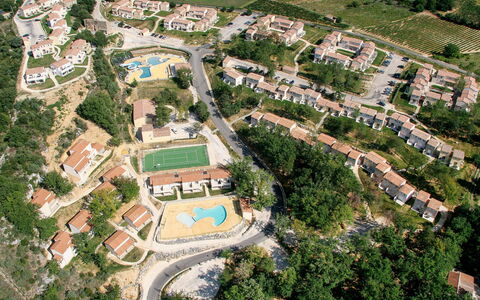 Vallon-Pont-D'Arc 621: Aerial Photography, Bird'S-Eye View, Residential Area, Urban Design, Suburb, Human Settlement, Neighbourhood, Photography, Landscape, Estate