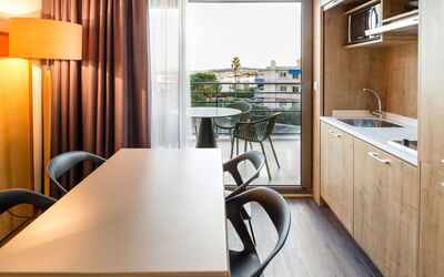 Accommodation:&nbsp;Résidence Thalazur Antibes 607.2