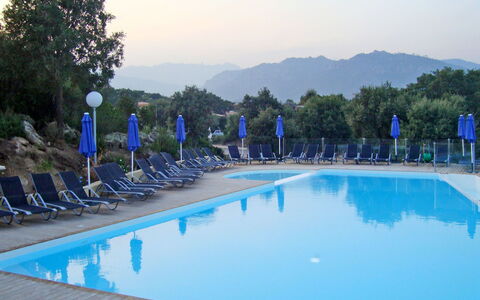 Pinarellu 604: Swimming Pool, Resort, Blue, Water, Leisure, Resort Town, Vacation, Tree, Hotel, Leisure Centre
