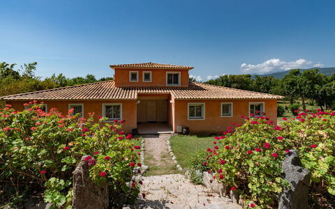 Ghisonaccia 628: Flower, Sky, Plant, Building, Window, Property, Plant Community, Cloud, House, Land Lot