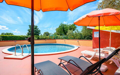 Pina: Orange, Swimming Pool, Furniture, Outdoor Furniture, Resort, Wood Stain, Chair, Design, Eco Hotel, Hotel