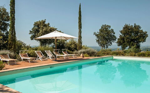 Lavacchio 12: Water, Sky, Plant, Swimming Pool, Azure, Tree, Shade, Outdoor Furniture, Leisure, Composite Material