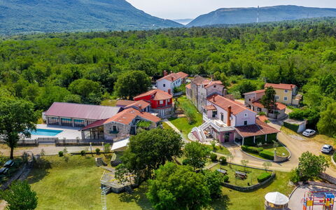 Labin 757: Plant, Sky, Mountain, Nature, Natural Landscape, Tree, House, Building, Land Lot, Cottage