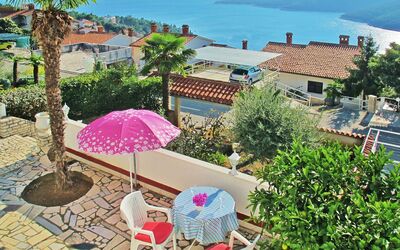 Rabac 627: Property, Umbrella, Vacation, House, Tourism, Resort, Real Estate, Summer, Apartment, Tree