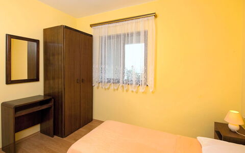 Rabac 640: Room, Bed, Furniture, Property, Bedroom, Interior Design, Bed Sheet, Yellow, Bed Frame, Building