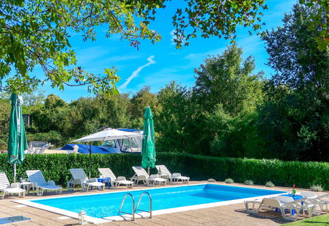 Krk Malinska 632: Water, Plant, Sky, Property, Swimming Pool, Tree, Azure, Cloud, Shade, Outdoor Furniture
