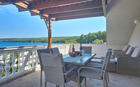 Valentina: Furniture, Outdoor Furniture, Chair, Outdoor Table, Shade, Balcony, Deck, Resort, Coffee Table, Wood Stain