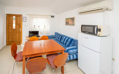 Antonio: Furniture, Table, Cabinetry, Building, Comfort, Door, Chair, Interior Design, Floor, Flooring