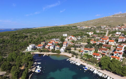 Šibenik 609: Building, Water, Sky, Azure, Tree, Coastal And Oceanic Landforms, Cloud, Urban Design, Residential Area, Landscape